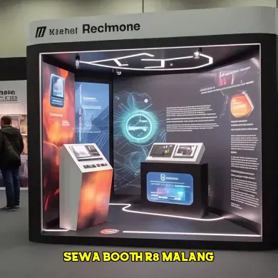 sewa booth r8 malang